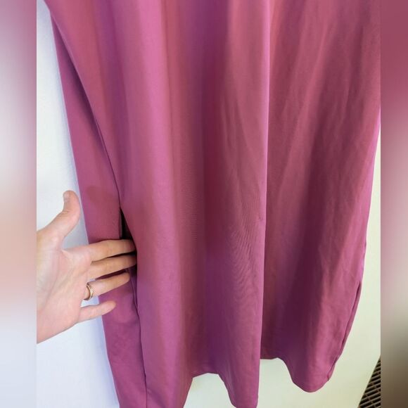 Tommy Bahama Golf Sleeveless Pink Tank Athletic Zip Dress Floral Collar M Medium - Picture 3 of 5